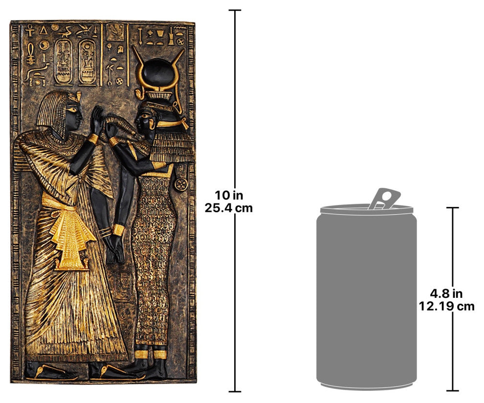 Isis Egyptian Temple Stele Plaque