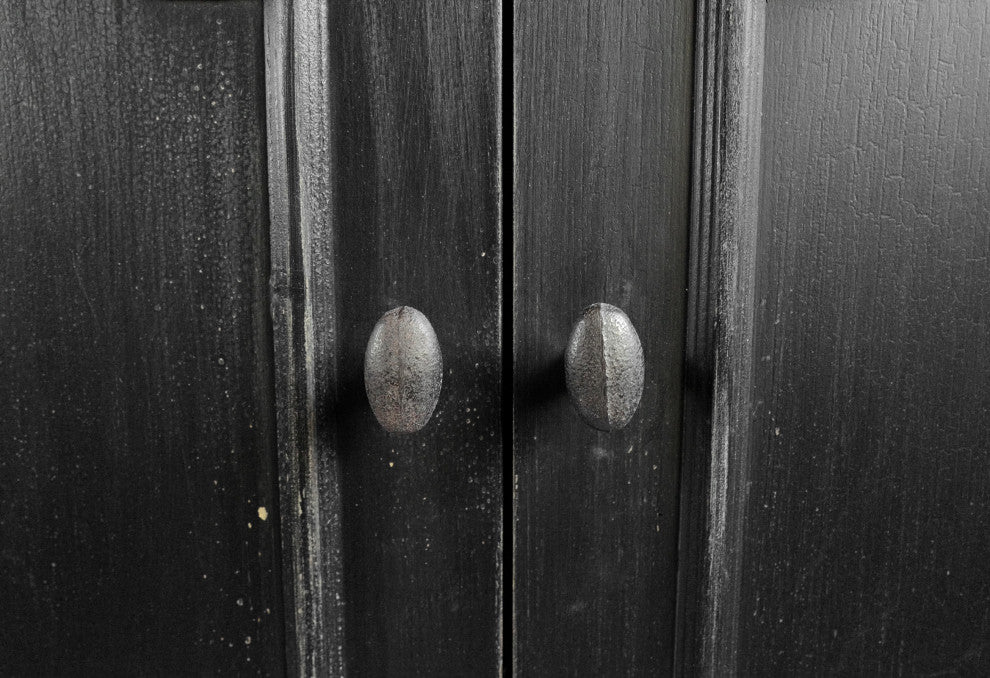 Salvaged Black & Tan Sideboard
