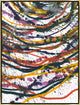 30x40 Couleurs Primaries VI, Framed Artwork, Gold