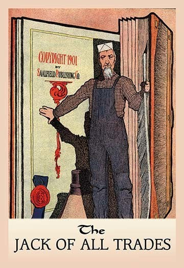 The Jack of All Trades- Fine Art Giclee Print 24" x 36"