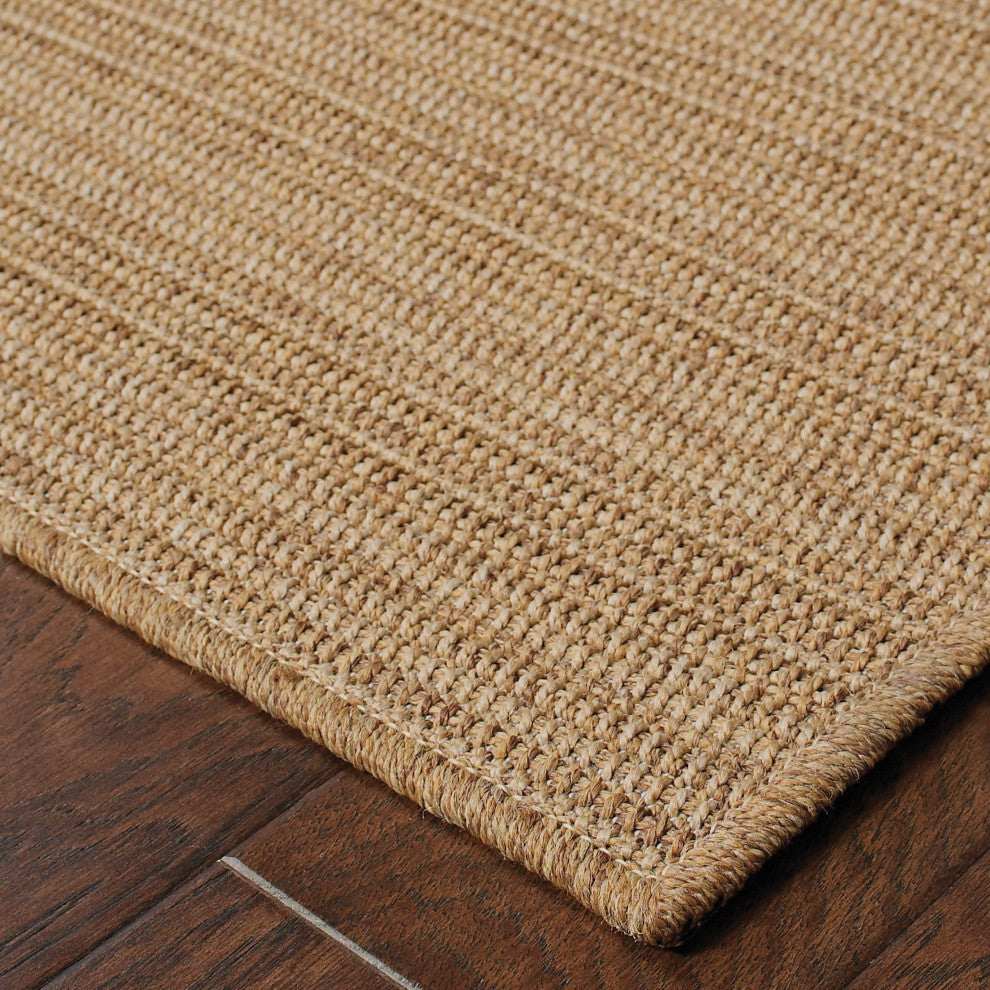 Karavia 001X3 Tan/Light Tan 5'3"x7'6" Rug