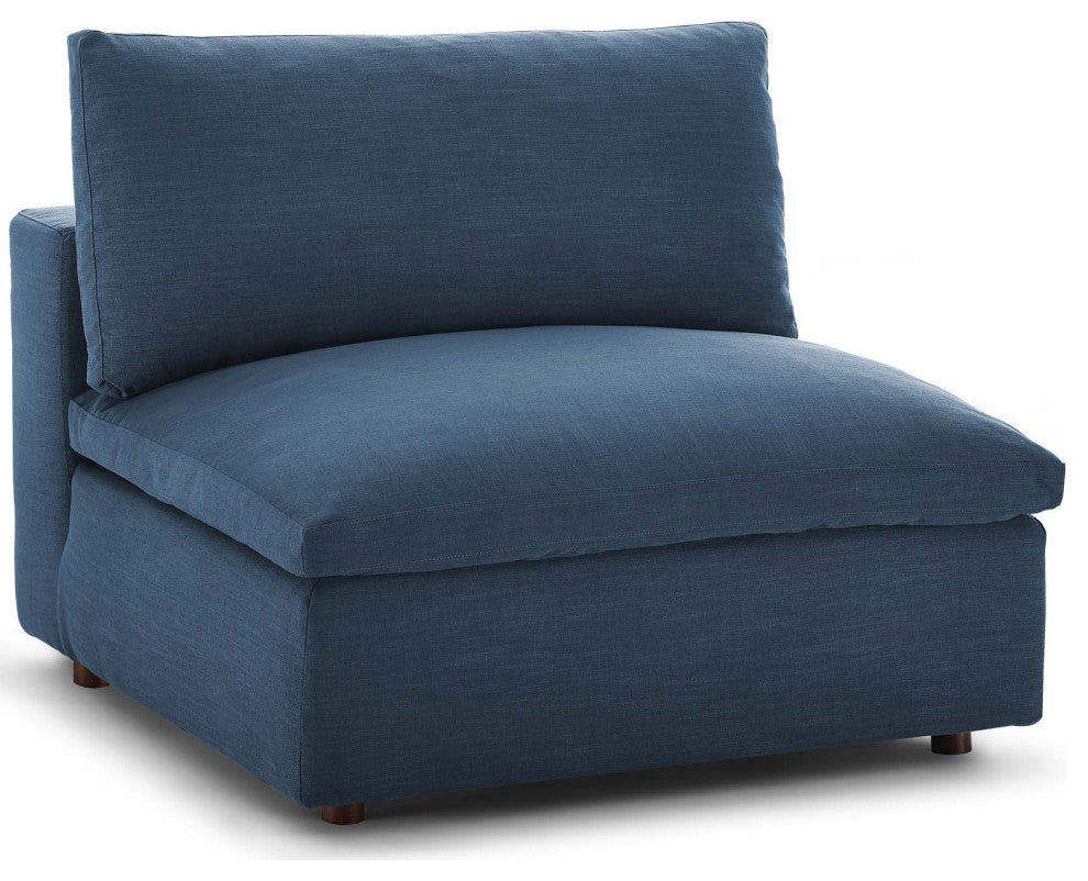 Cloud Couch, U-Chaise Cloud Sectional Sofa Set, Modular 6Piece Dream Couch, Azure