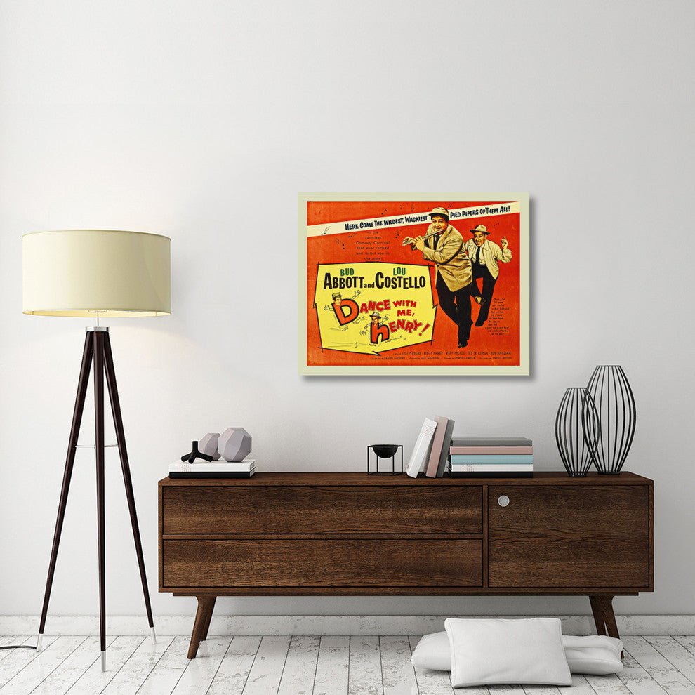Abbott and Costello, Dance With Me Henry, 40x32
