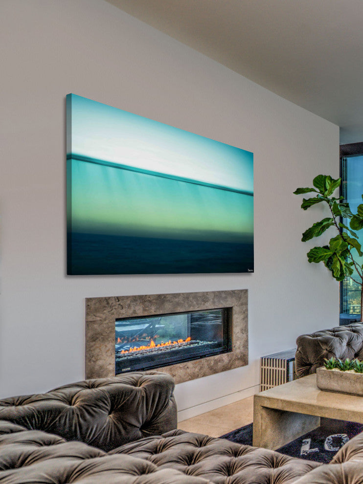"Serene Water" Print on Canvas, 60"x40"