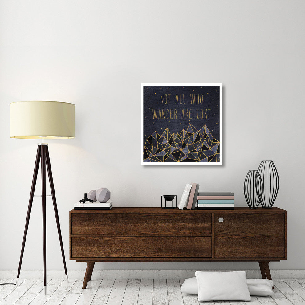 "Written in the Stars IV" Digital Paper Print by Laura Marshall, 32"x32"