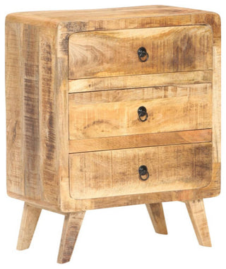 vidaXL Sideboard Buffet Cabinet with Storage for Kitchen Rough Mango Wood
