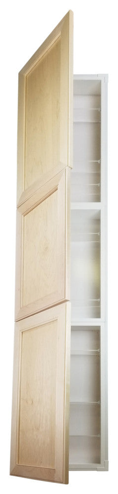 Lakebrooke Recessed Medicine Cabinet 81Hx15.5Wx3.5D, Unfinished