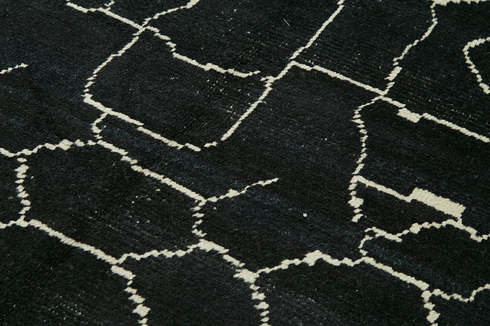 Rug N Carpet - Handmade Unique 6' 5'' x 9' 9'' Moroccan Area Rug