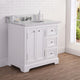 36" Wide Cashmere Gray Single Sink Bathroom Vanity
