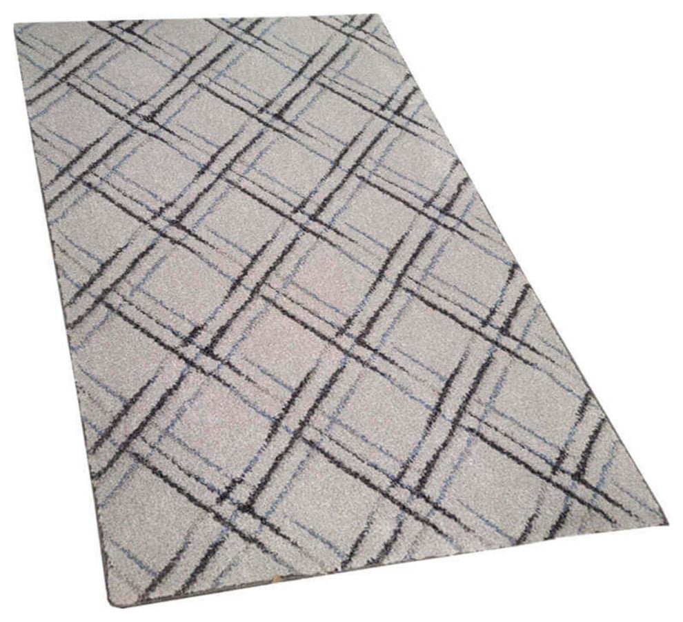 Lake Tahoe Transitional Indoor Area Rug, Lake Tahoe, Mist, 4'x6'