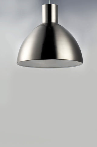 Maxim Lighting Cora 1-Light Pendant, 19.75", Satin Nickel