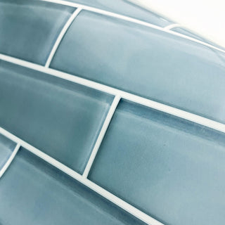 Blue Seaglass Sticktile
