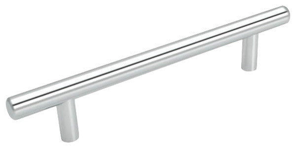 Cosmas 305-128CH Polished Chrome 5"� CTC (128mm) Euro Bar Pull [25-PACK]