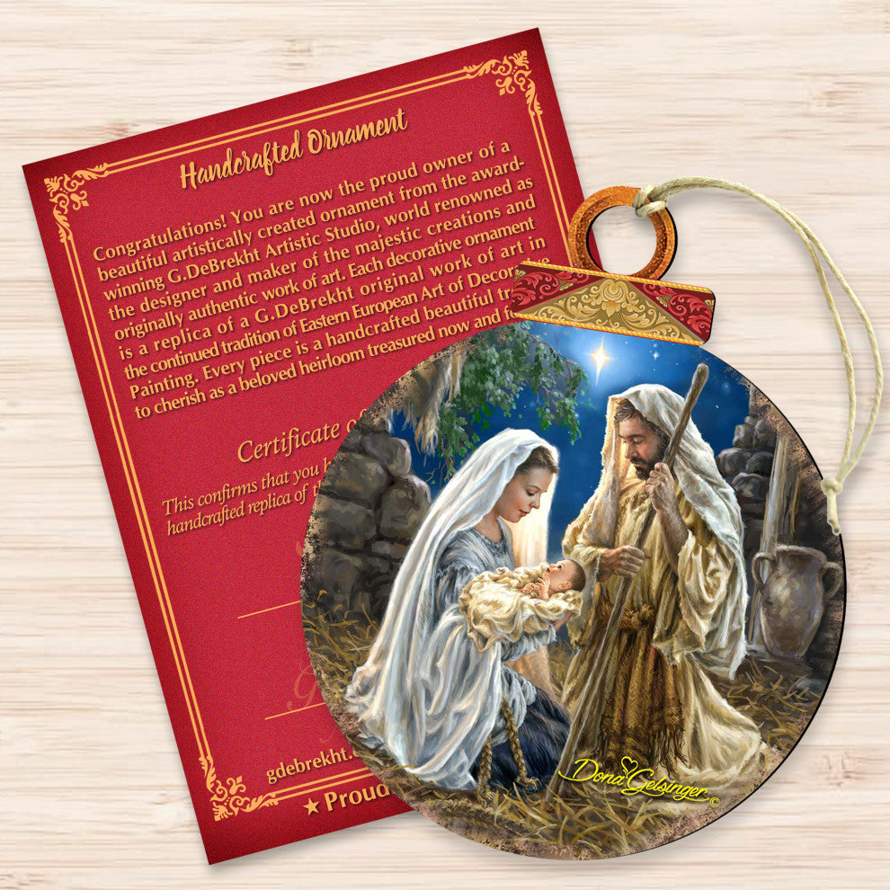 Glory to God Ornament Ball