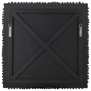 Uttermost PortSide Black Wood Wall Panel