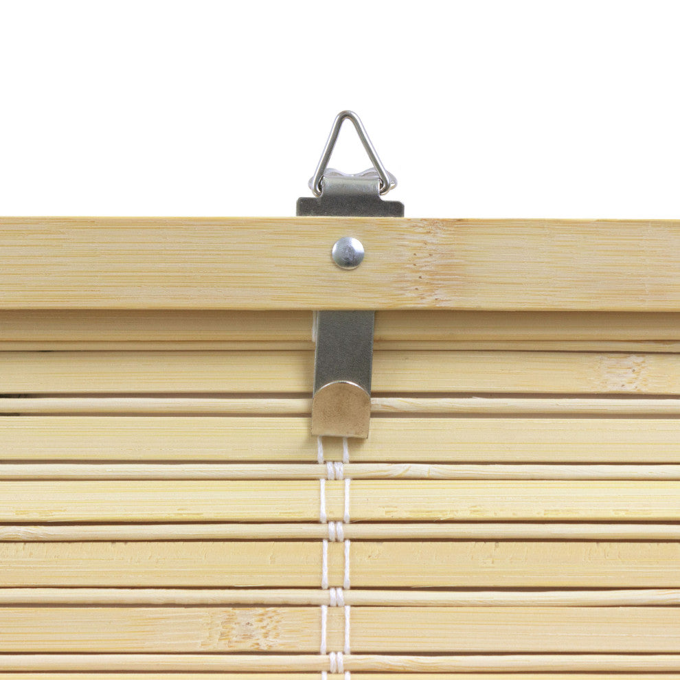 Bamboo Cordless Window Shade, Natural