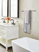 Amerock St. Vincent Contemporary Towel Bar, Chrome, 24" Center-to-Center