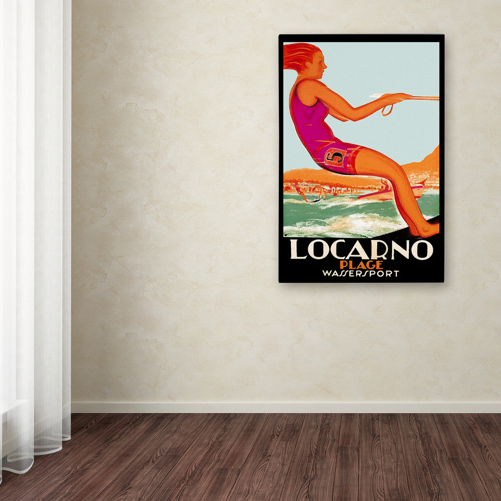 Vintage Lavoie ''Travel 53'' Canvas Art, 12x19