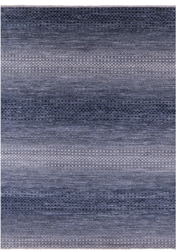8' 11" X 12' 0" Savannah Grass Handmade Wool Rug - Q13212
