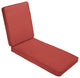 Sunbrella Outdoor Chaise Lounge Cushion, Canvas Henna, 78"Lx21"Wx3"D