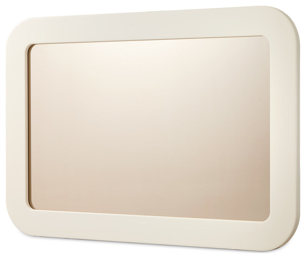 Lisbon Wall Mirror Silken Matte Cream