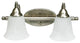 Efficient Lighting 2-Light Interior Vanity Fixture