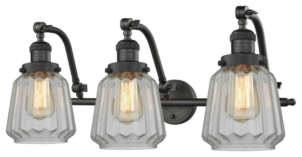 Innovations Lighting 515-3W-Ob-G142-Led 3 Light Dimmable Led Bathroom Fixture