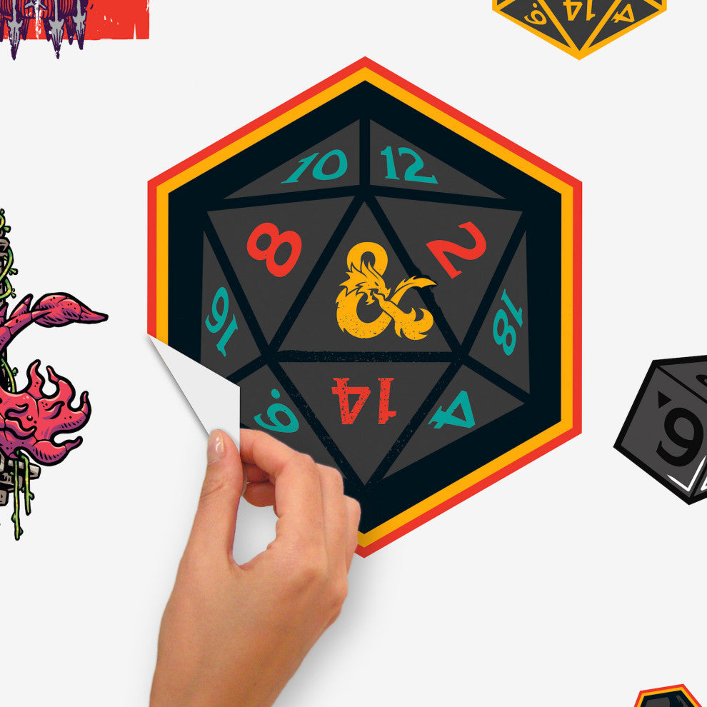 Dungeons & Dragons Peel & Stick Wall Decals