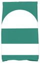 18"x30" Lock, Geometric Print Hand Towel, Green