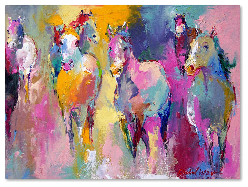 'Wild' Canvas Art by Richard Wallich