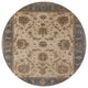 Ahgly Company Indoor Round Mid-Century Modern Area Rugs, 8' Round