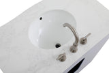 Home Living Knox 24" Single Bathroom Vanity, Grey