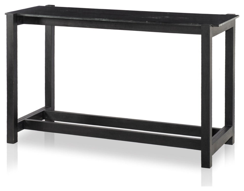 Scout Bar Table-Worn Black Mango-Counter