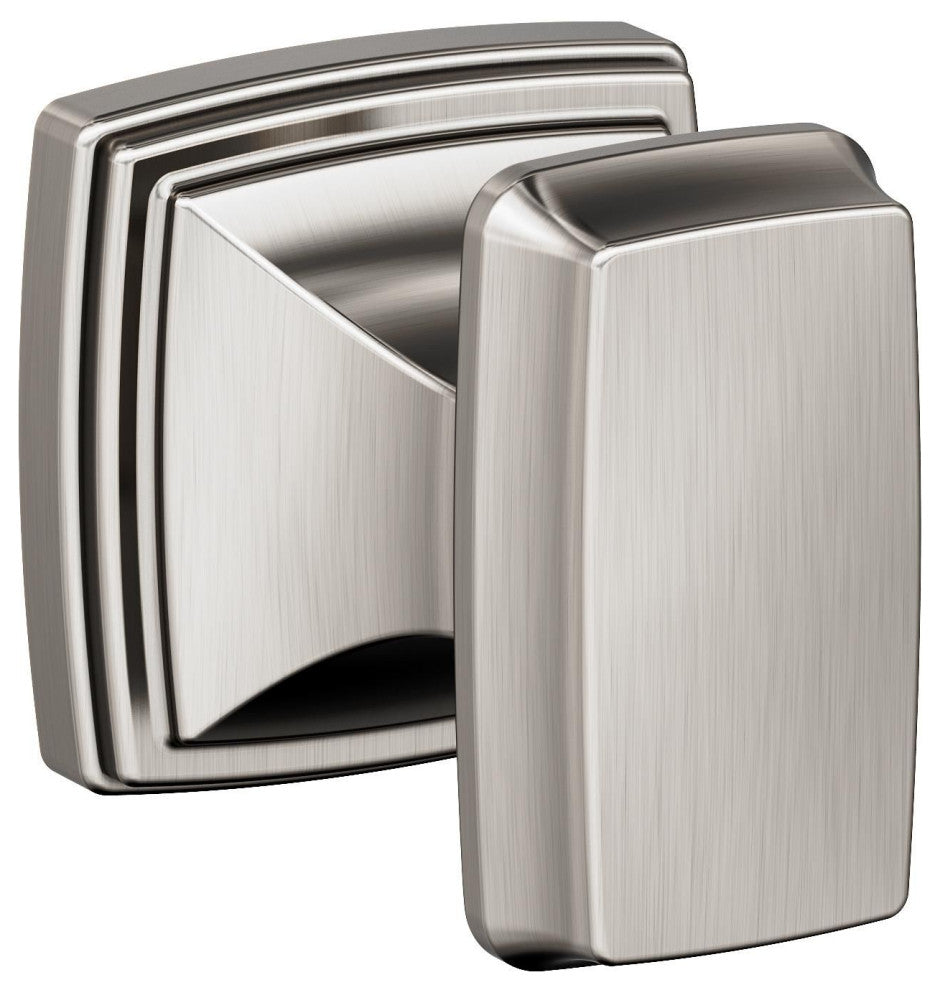 Revitalize Traditional Single Robe Hook, Brushed Nickel