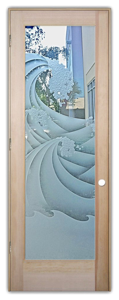 Interior Prehung Door or Interior Slab Door - High Seas - Douglas Fir (stain...