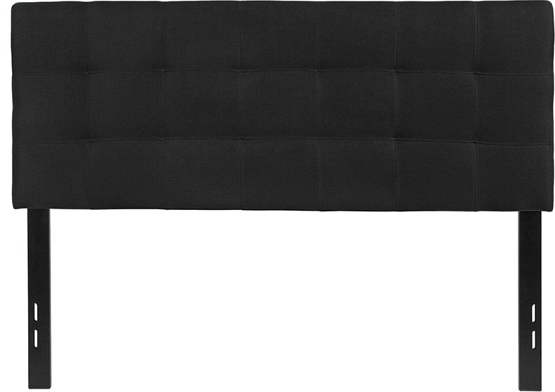 Full Headboard-Black Fabric