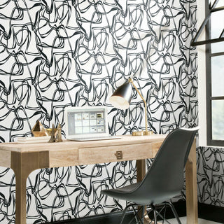 Ribbon Trail Peel and Stick Wallpaper