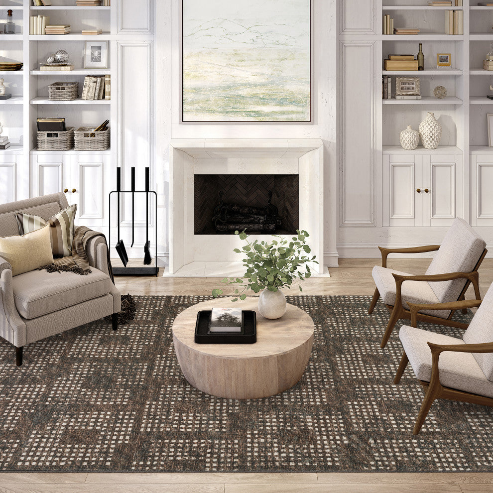 Dalyn Delano DA1 Chocolate 5'x7'6" Rug