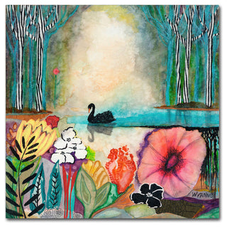 Wyanne 'Wonderment' Canvas Art, 14"x14"