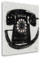 "Vintage Analog Phone" By Michael Mullan, Giclee Print on Gallery Wrap Canvas