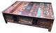 Rectangular Storage Wood Coffee Table
