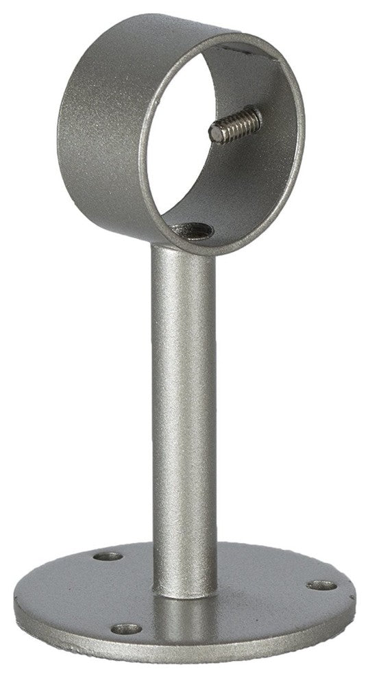 Ceiling/Wall Bracket for 1 1/8" Rod, Pewter