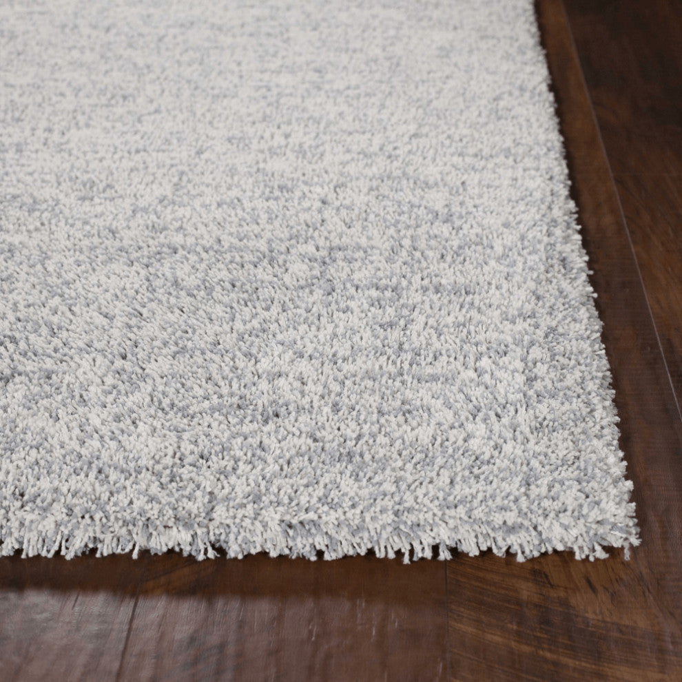 8' X 10' Polyester Slate Heather Area Rug