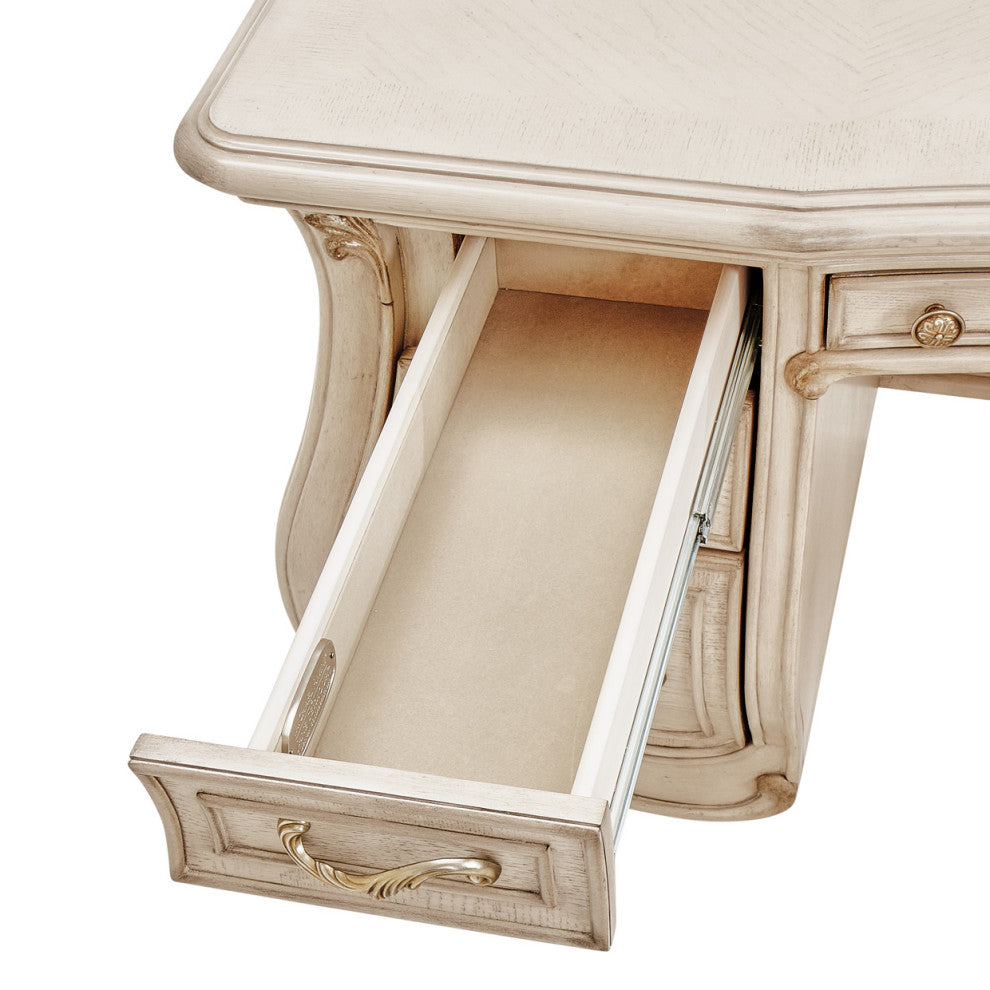 Platine de Royale Vanity Desk - Champagne