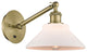 Innovations 317-1W-AB-G131-LED 1-Light Sconce, Antique Brass