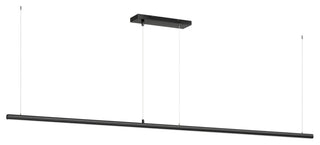 Continuum LED Linear Pendant in Black