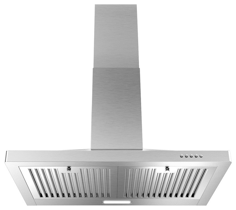 Streamline 30" Giacinto Ductless Wall Mount Range Hood, Stainless Steel
