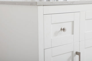 48" Single Bathroom Vanity, White