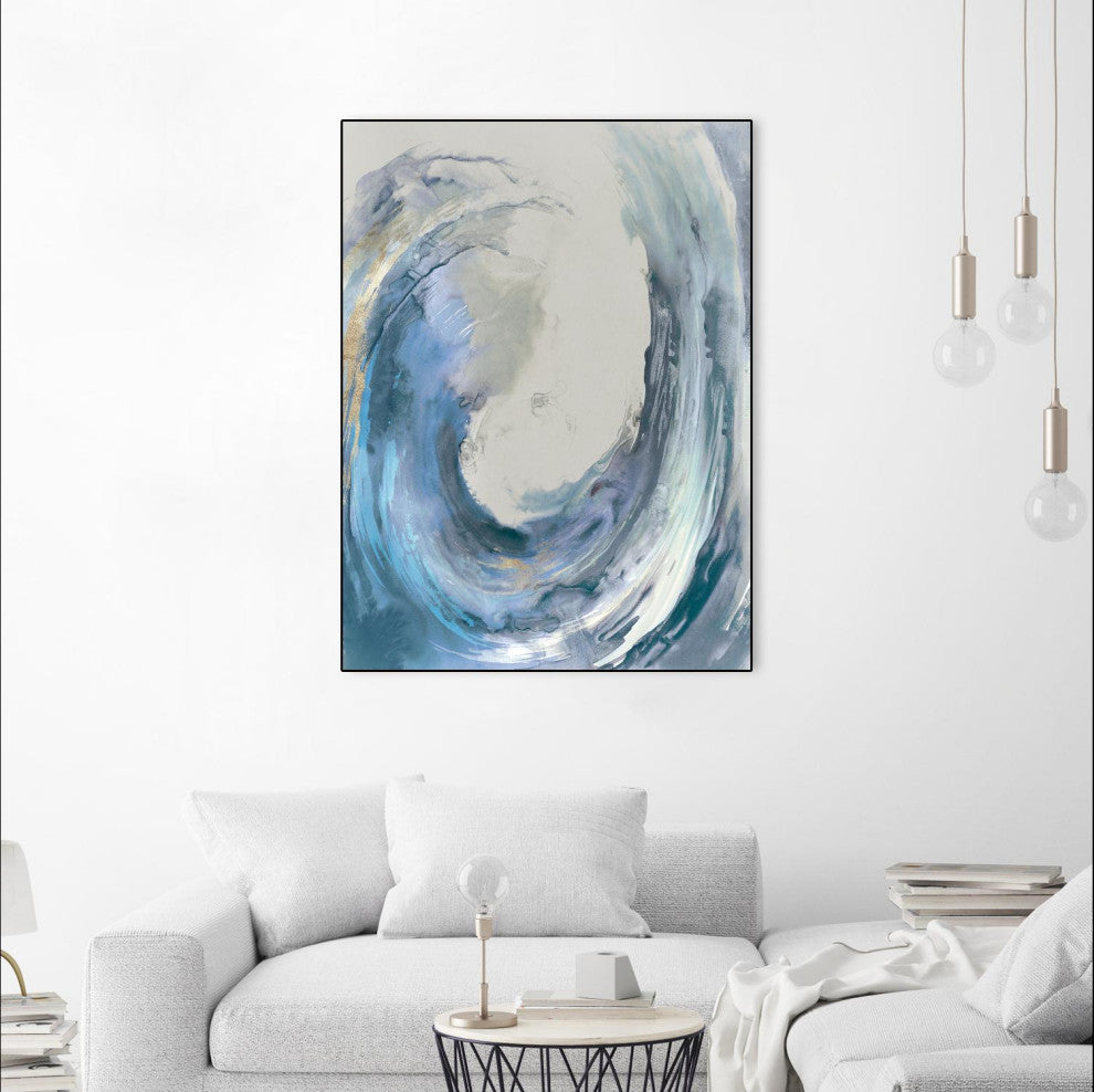 "Water Collar" Framed Canvas by Giant Art 30"x40"
