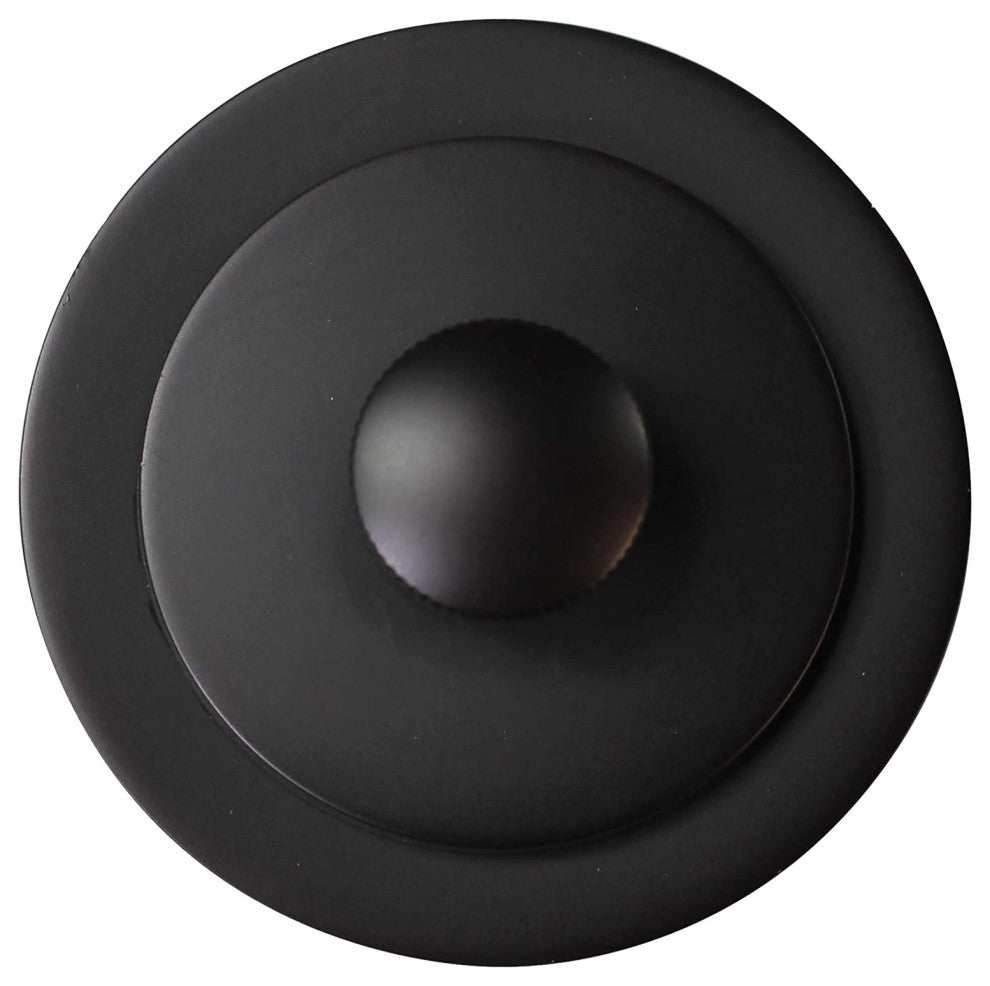 Twist and Close Sch. 40 ABS Bath Waste With 2-Hole Elbow, Oil Rubbed Bronze